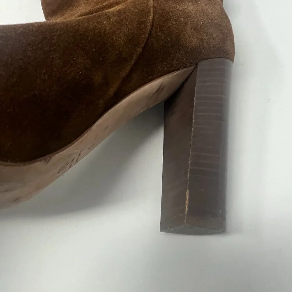 J. Crew Brown Suede Knee Boots